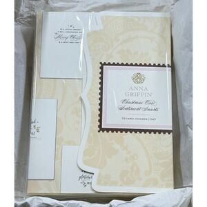Anna Griffin Christmas Card Sentiment Inserts 72 Count 5x7 AG1009H